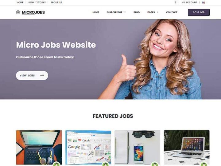 Freelance / Microjob Website