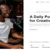 A Daily Podcast Uploader Website Design