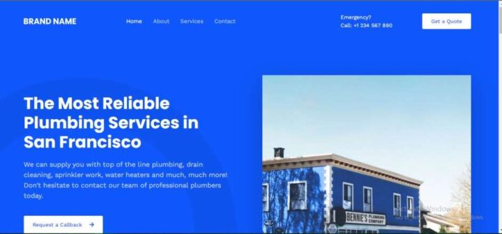 Local Business Portfolio Website Design