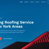 Roofing Services Business Website Design