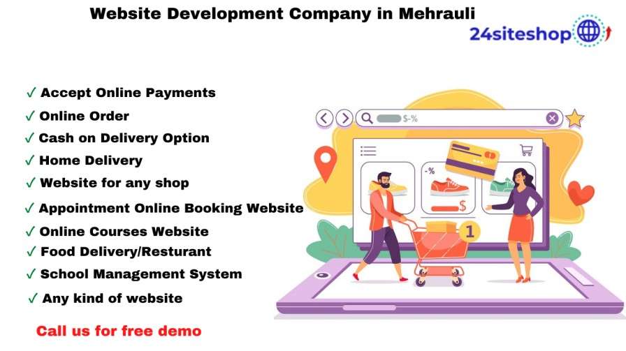 Website Development Company in Mehrauli