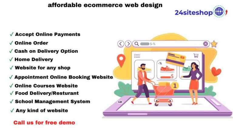 Read more about the article Affordable Ecommerce Web Design for Small Business