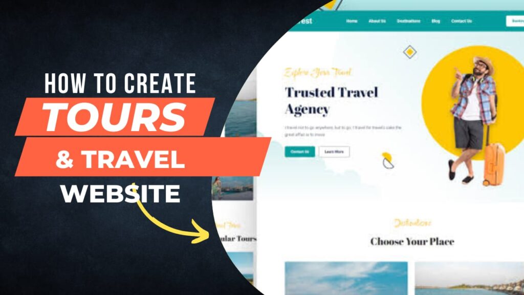 How to Create a Tours and Travel Website