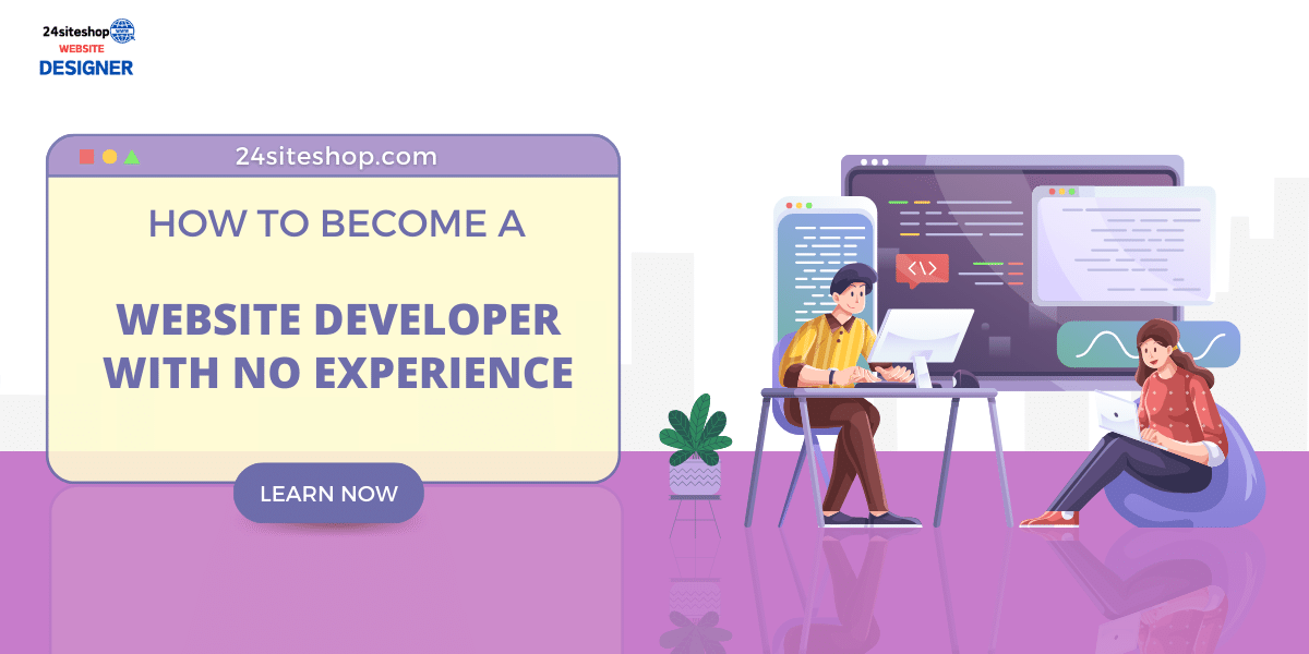 how to become a web developer with no experience
