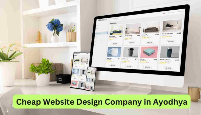 Cheap website Design Company in Ayodhya