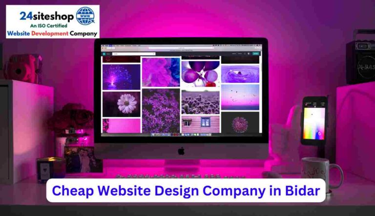 Cheap Website design Company in Bidar