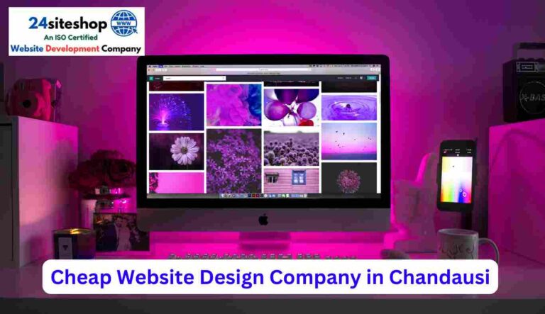 Cheap Website Design Company in Chandausi