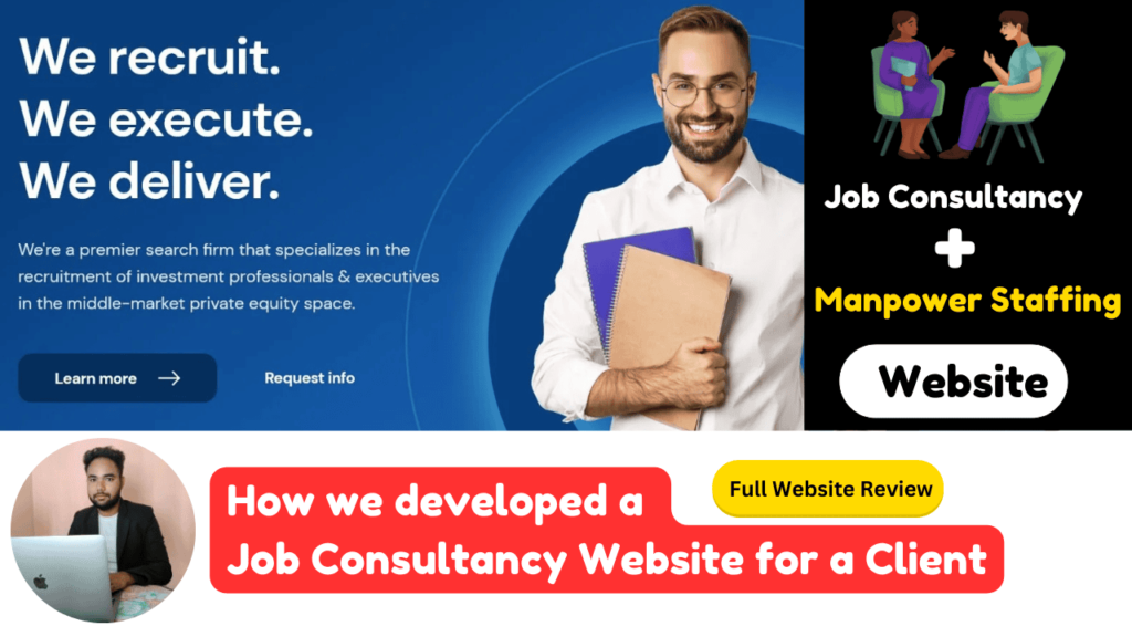 Job Consultancy Website