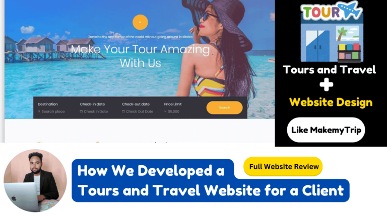 Travel Agency Website Kaise Banaye