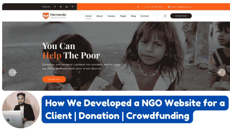 NGO Website Kaise Banaye