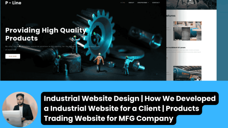 Industrial Website Design