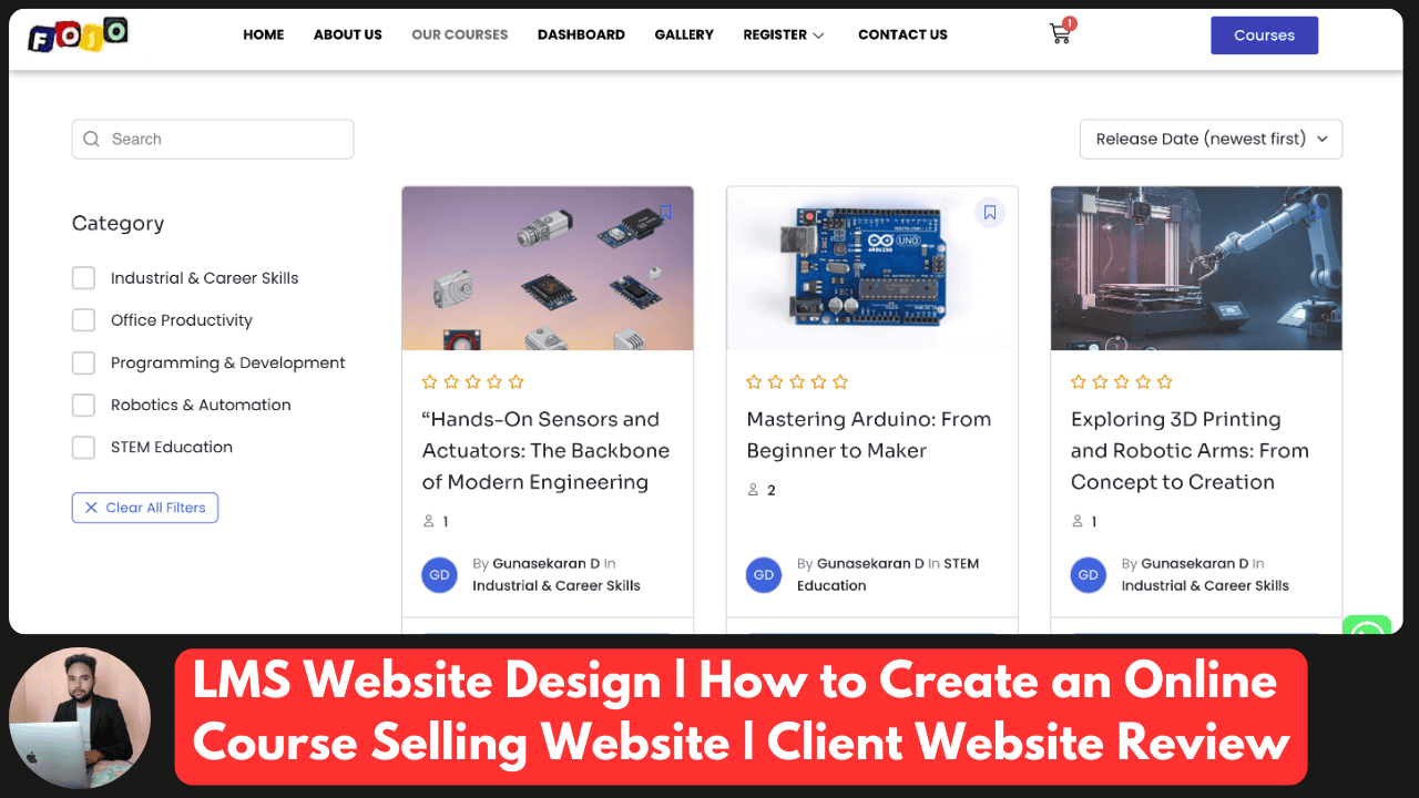 LMS Website Kaise Banaye