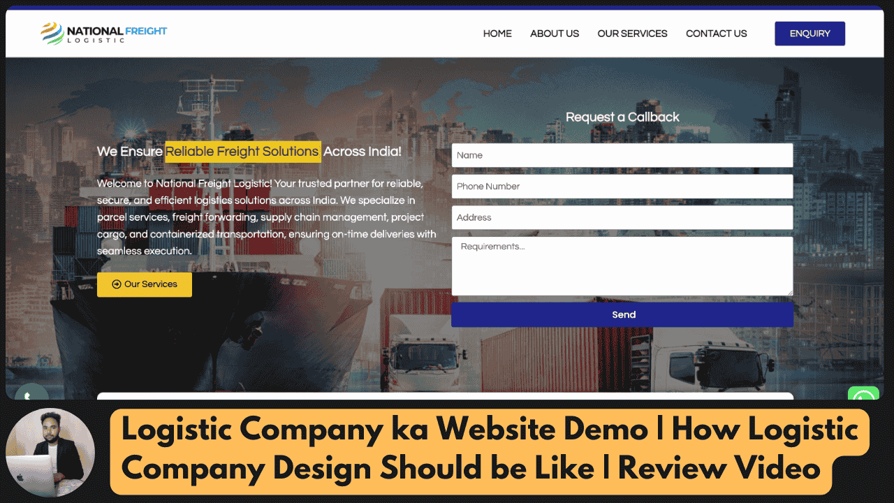 logistic company website