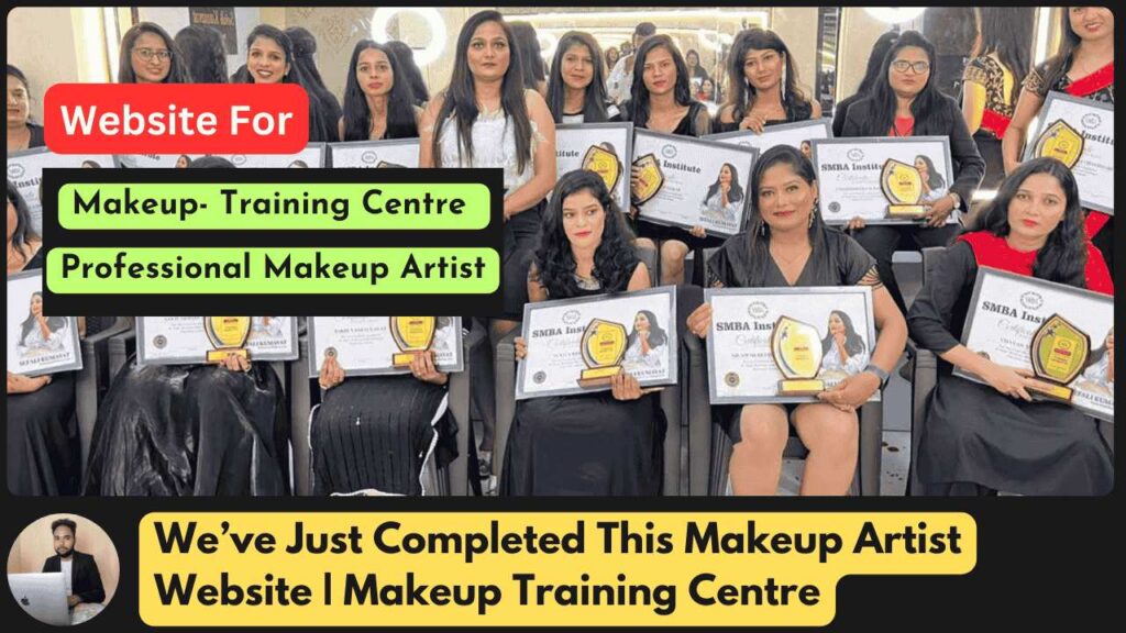 Makeup Training Centre Website