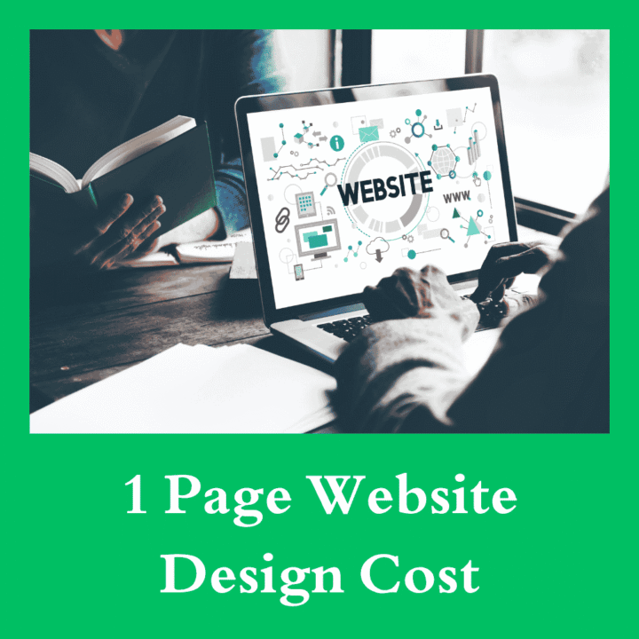1 Page Website Design Cost
