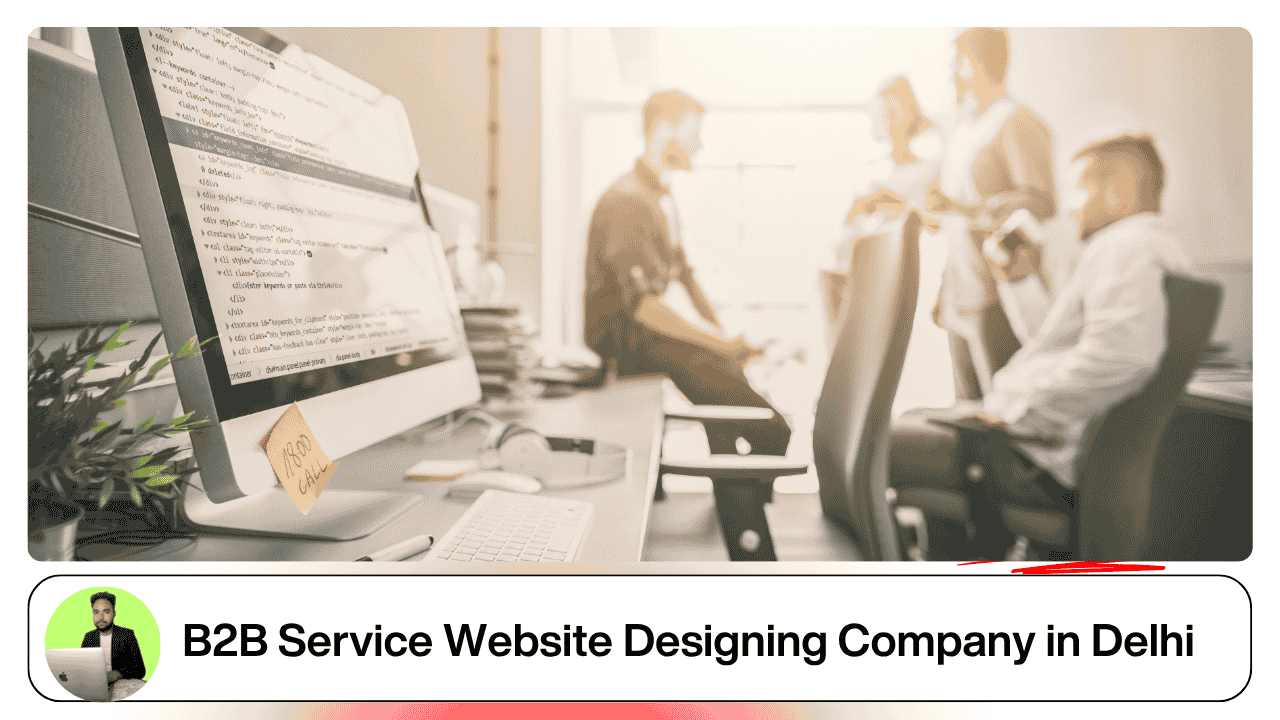 B2B Service Website Designing Company in Delhi