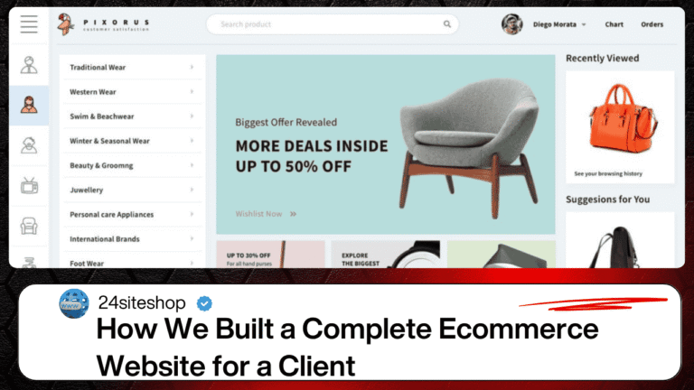 How to Build an Ecommerce Website
