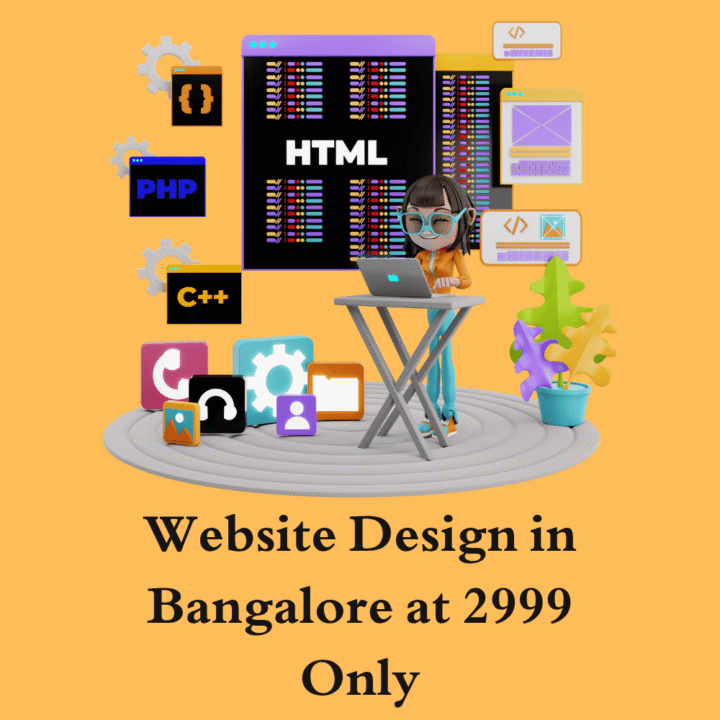 Website Design in Bangalore at 2999 Only