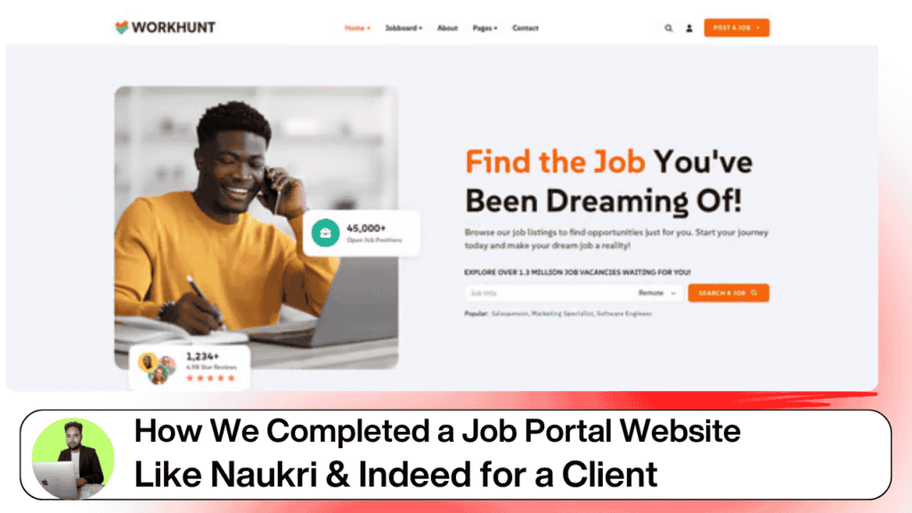 Job Portal Website Design Company