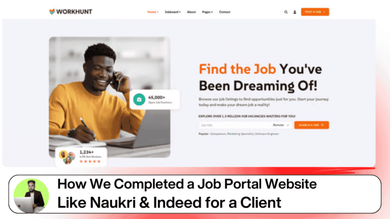 Job Portal Website Design Company