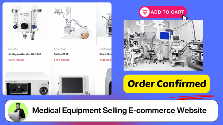 Medical Equipment Website Design Company
