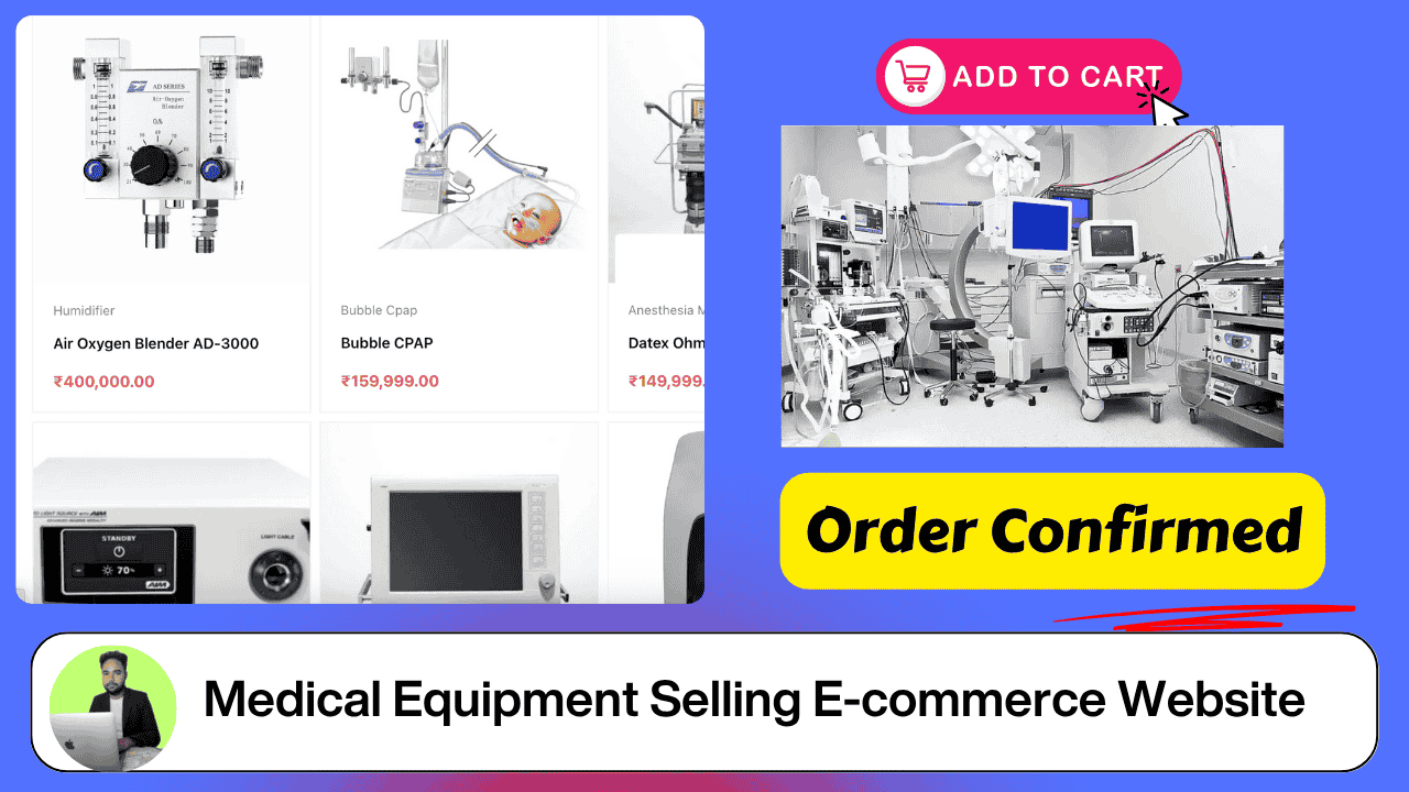 Medical Equipment Website Design Company