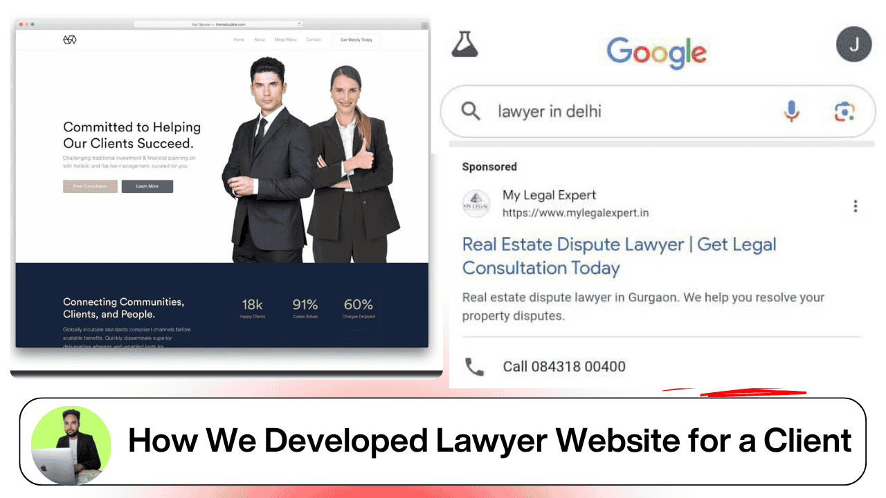 lawyer website design