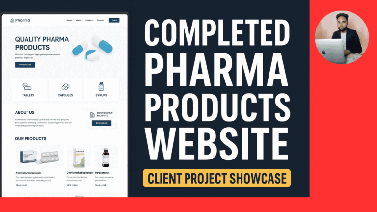 Pharma Company Website Design Company