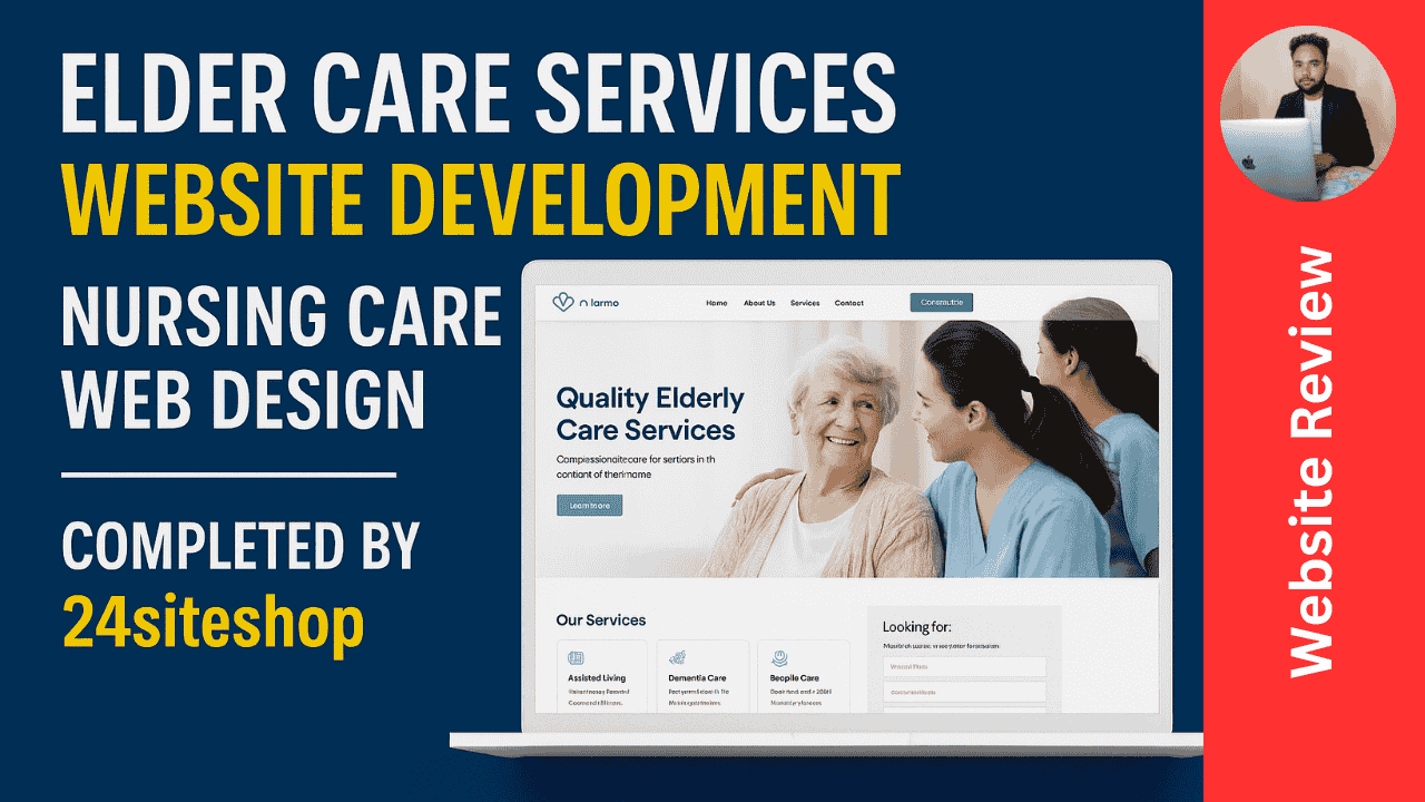 Elder Care Services Website Design Company | We have Completed a Elder Care Services Website