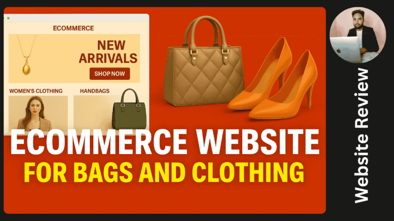 Ecommerce Website Design for Fashion