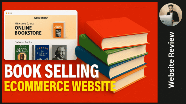 Book Selling Ecommerce Website