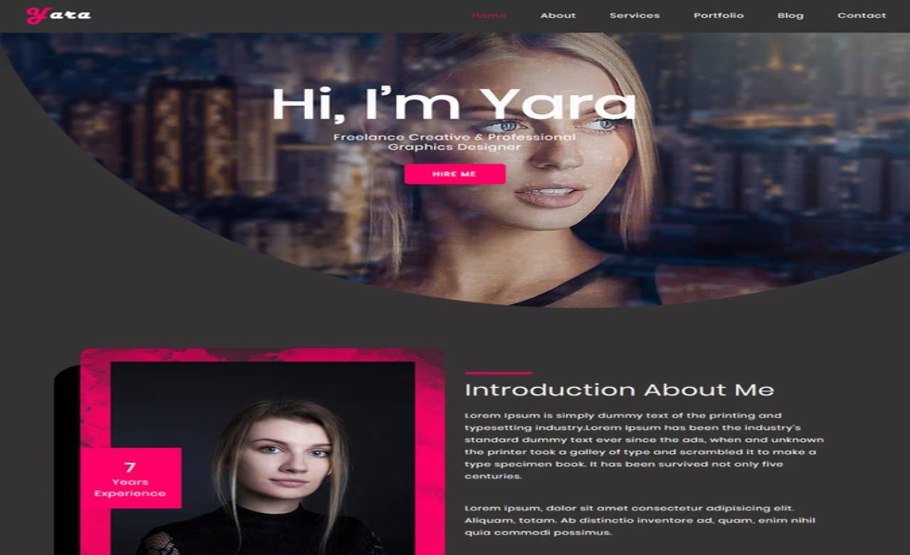 SEO-Friendly Personal Portfolio Website Designing in Kolkata