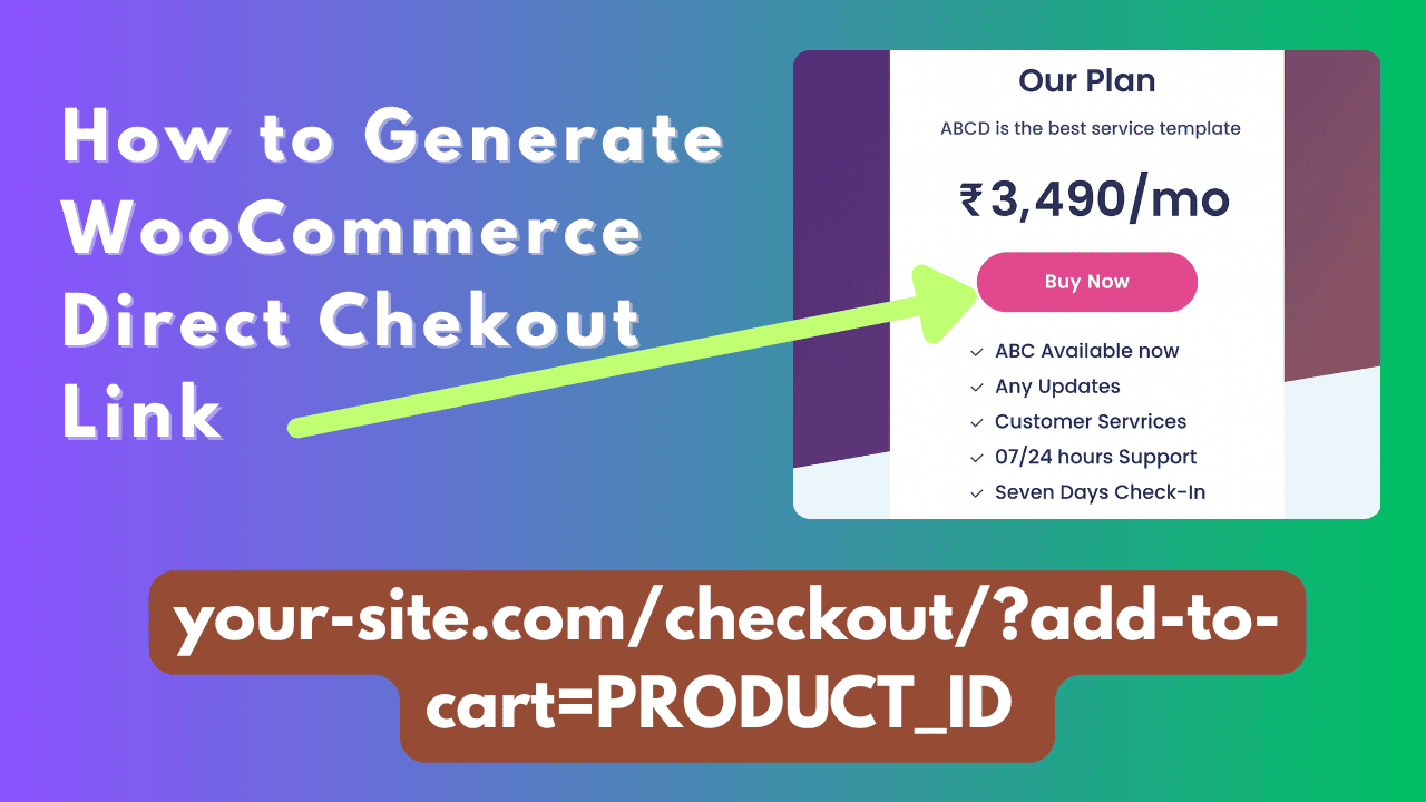 Direct Checkout Links in WooCommerce