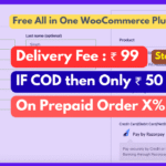 Free WooCommerce Delivery Fee Plugin – COD Charges, Prepaid Discount & State-Wise Delivery