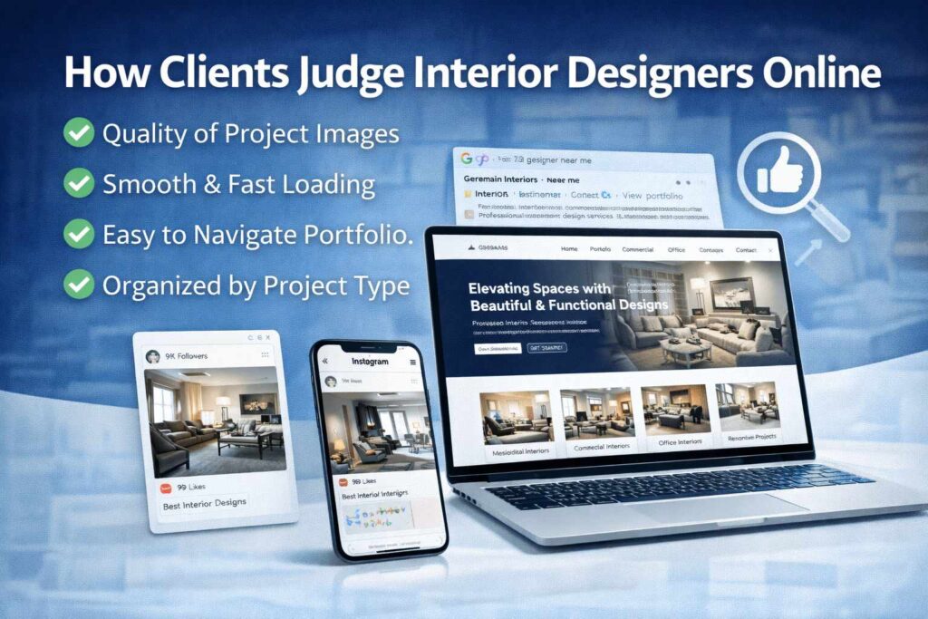 Interior Design Website Designer