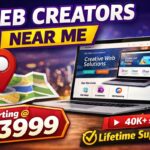 Web Creators Near Me – Affordable Website Design Services Starting at ₹3999