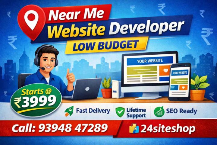 Near Me Website Developer Low Budget