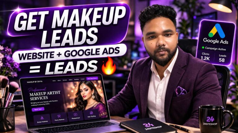 Makeup Artist Website Design