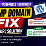 How to Fix WordPress Redirecting to Temporary Domain After Connecting Main Domain