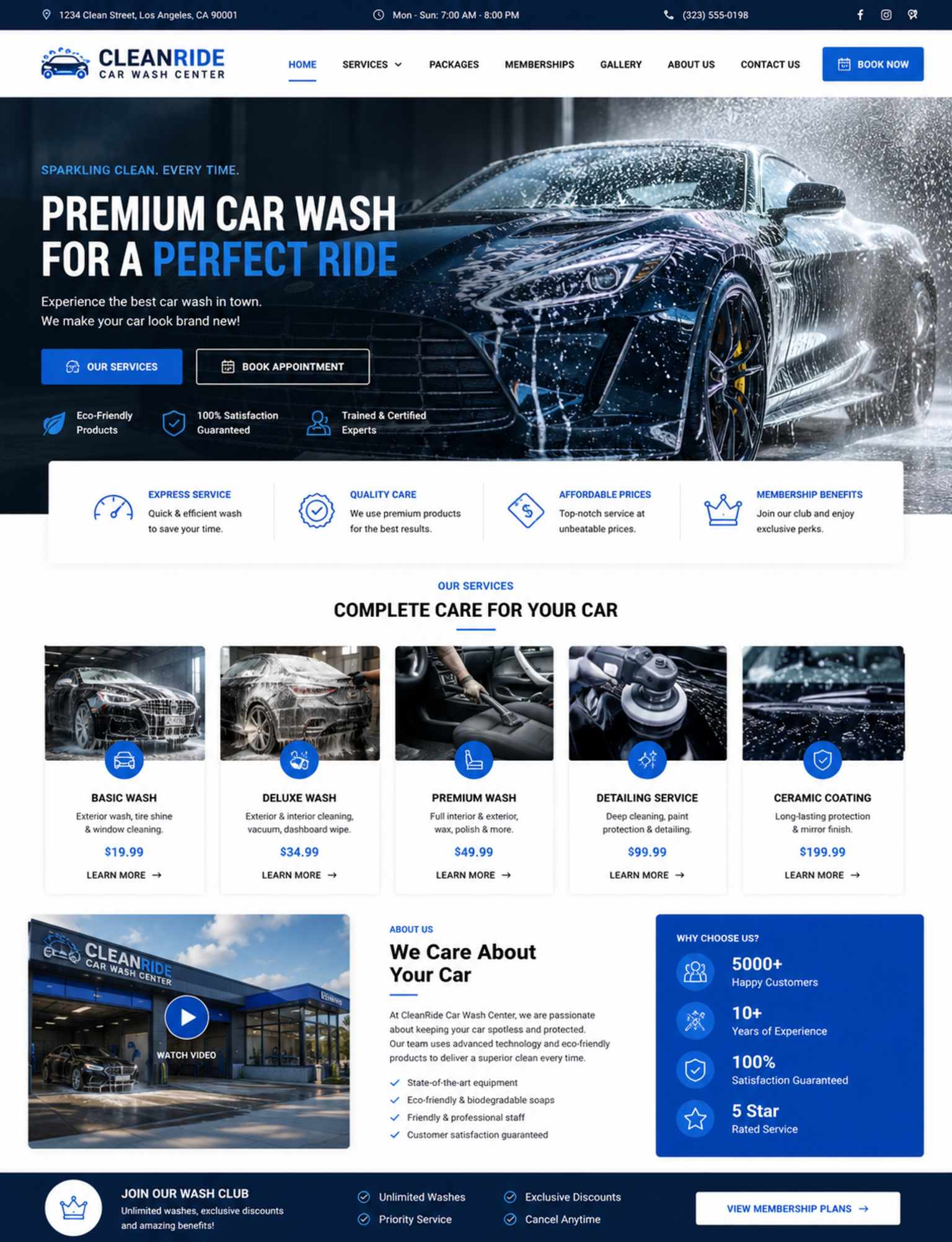 Business website designed by 24siteshop