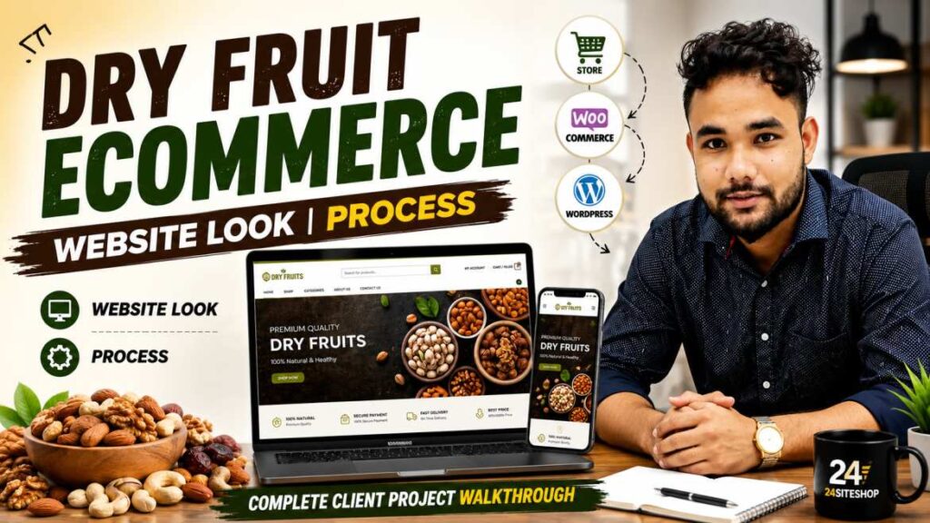 Dry Fruit Ecommerce Website