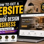 How to Get a Website for Your Interior Design Business