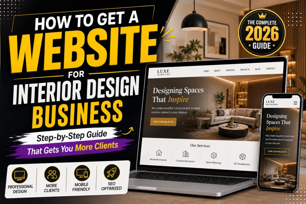 How to Get a Website for Your Interior Design Business