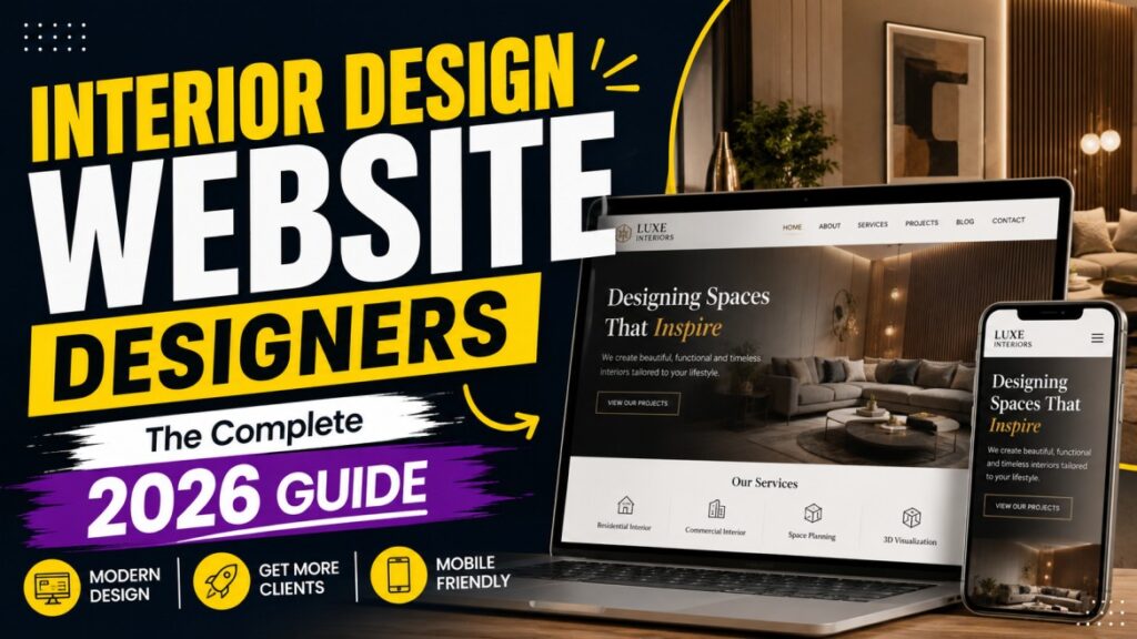 interior design website designers