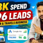 Tour & Travel Website Development with Google Ads Lead Generation