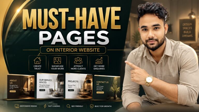 Interior Design Company Website