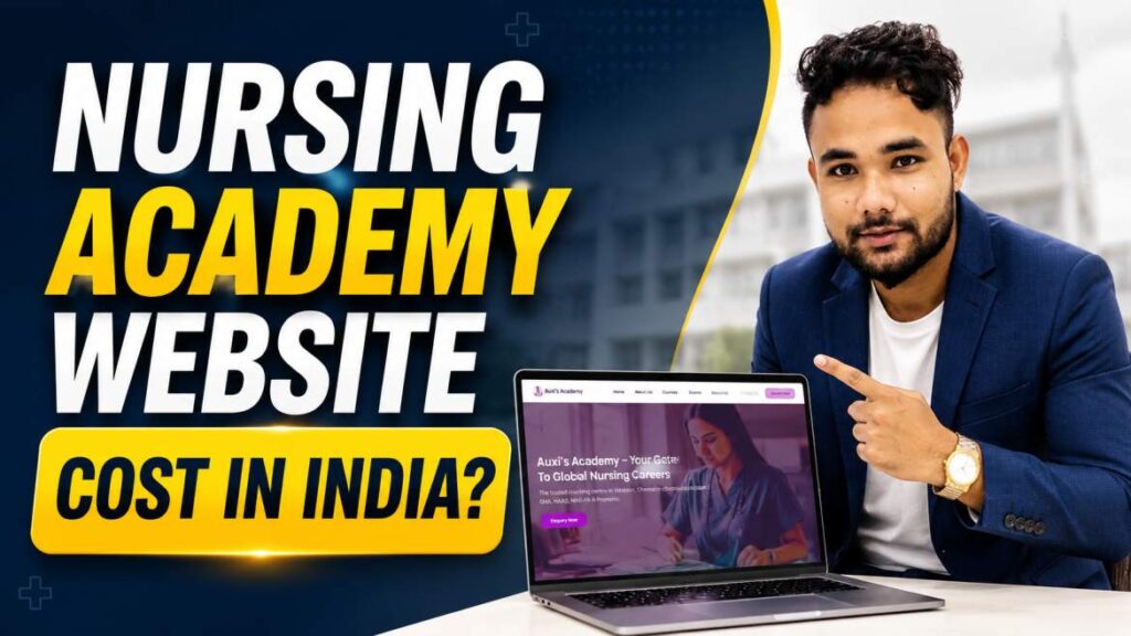Nursing Academy Website Design