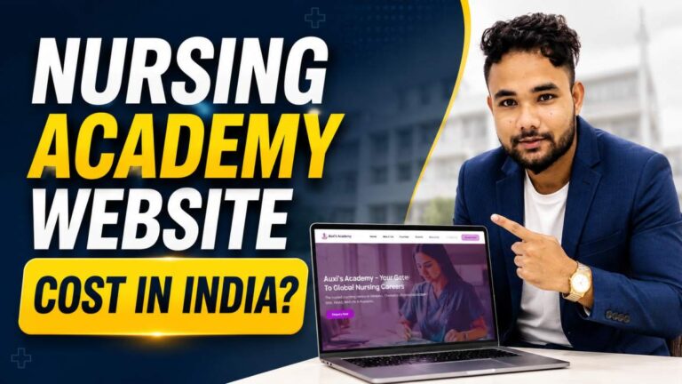 Nursing Academy Website Design